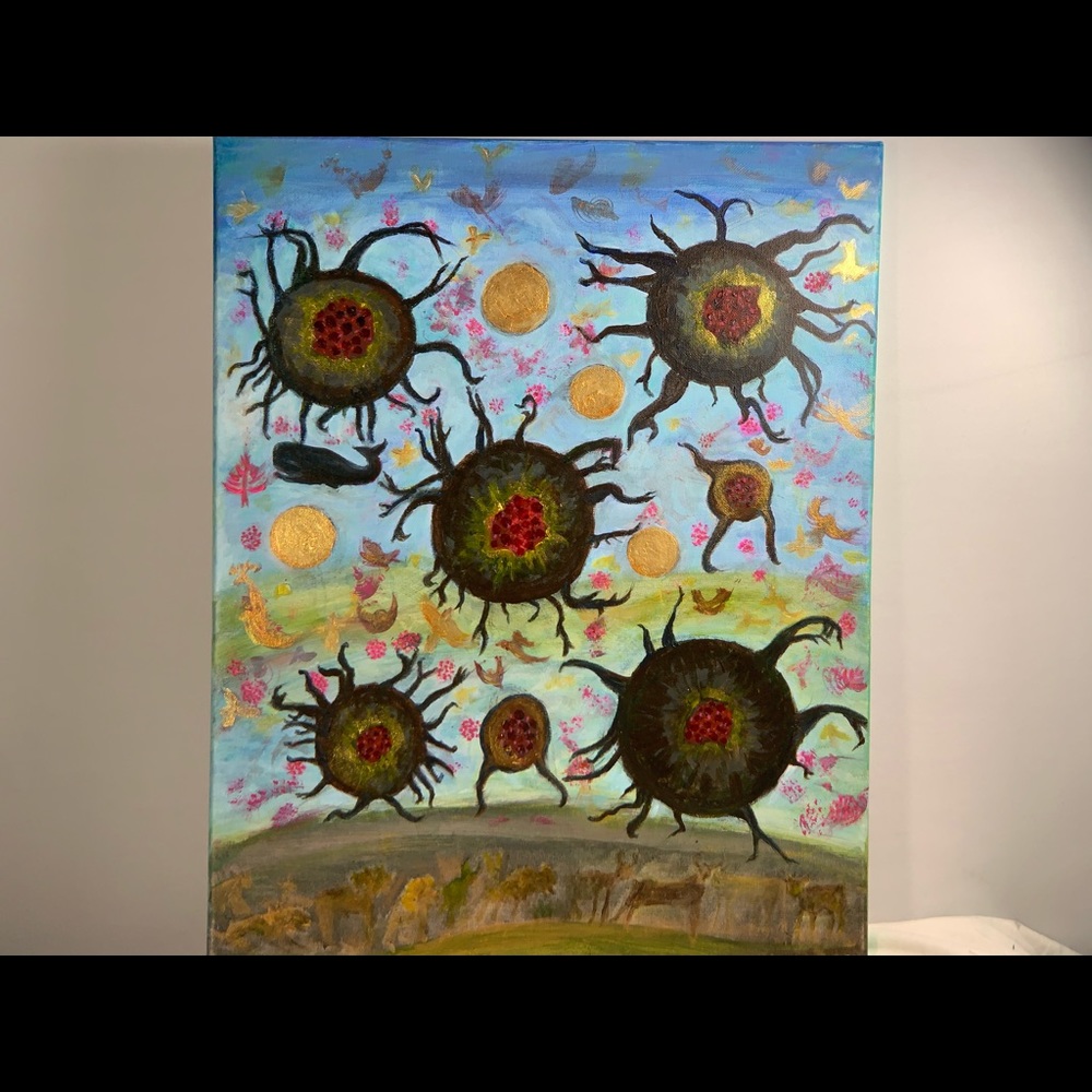Original painting, one of a kind